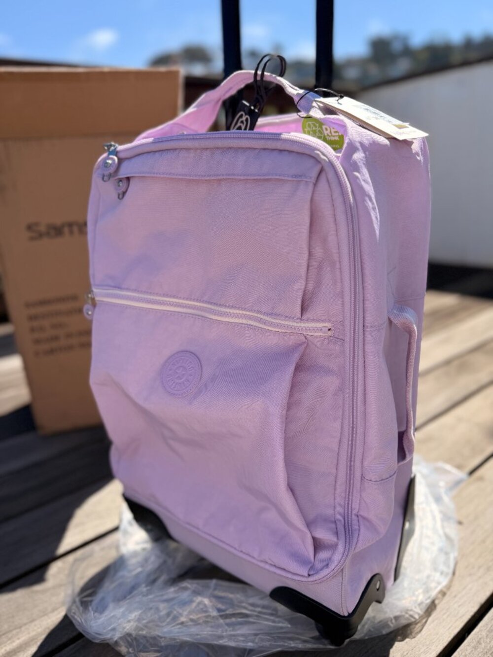 Kipling Darcey Small Carry-On Rolling Luggage LILCAC!! NWT